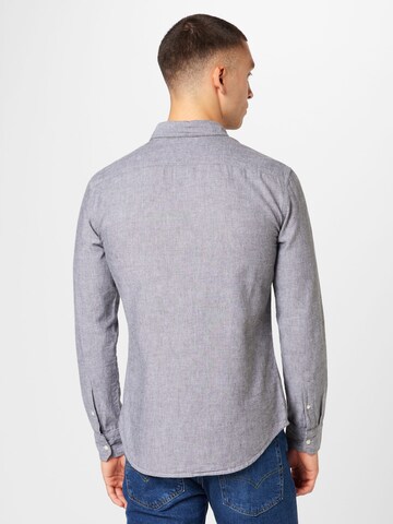 LEVI'S ® Slim fit Skjorta 'LS Battery HM Shirt Slim' i grå