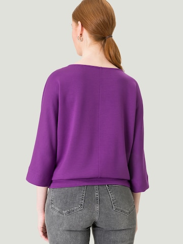 Sweat-shirt 'Scuba' zero en violet