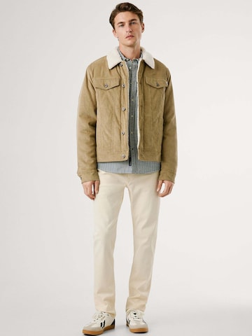 Pepe Jeans Klederdrachtjas 'JOSHUA' in Beige