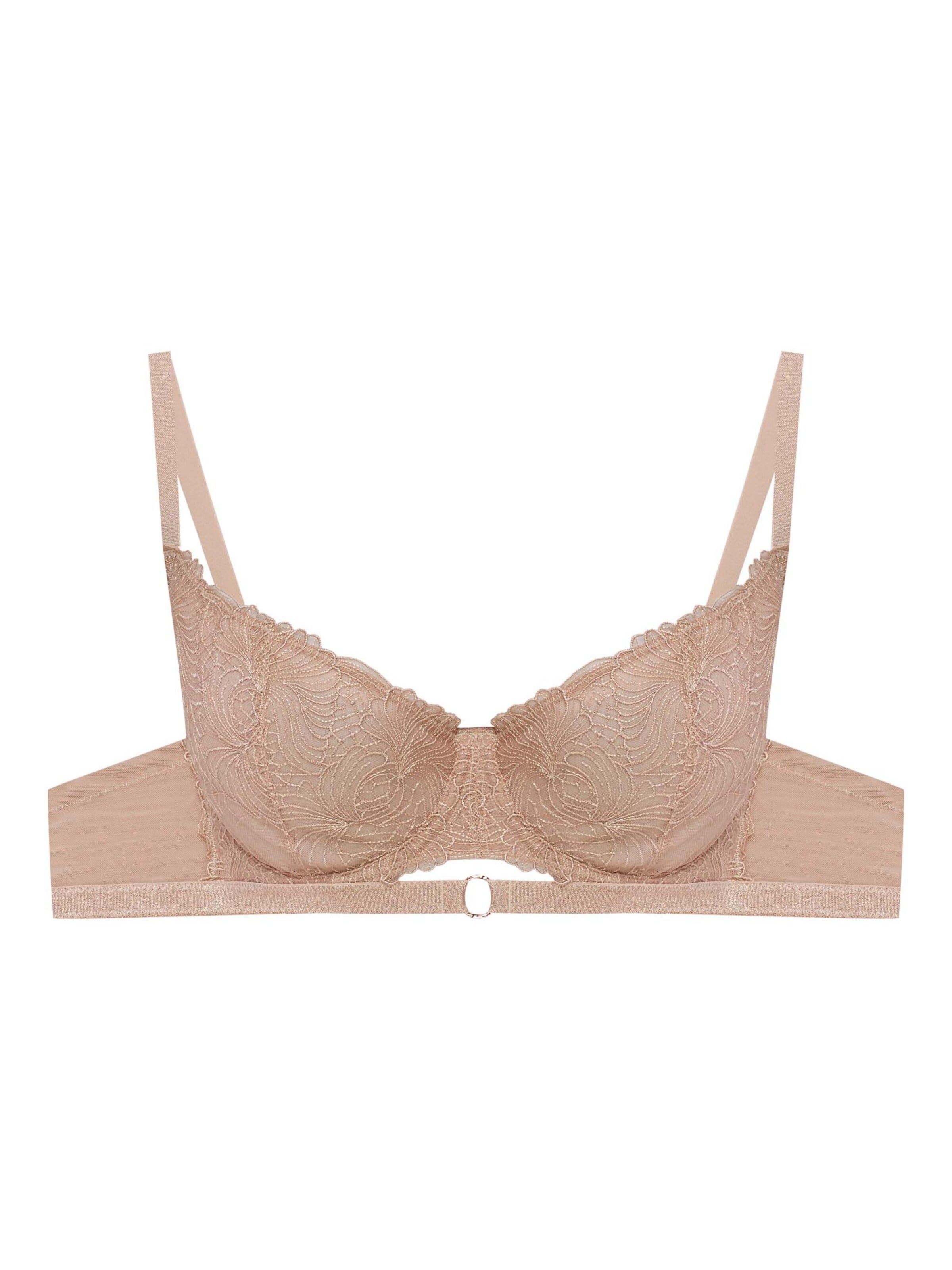 Classico Reggiseno di ESOTIQ in beige: frontale