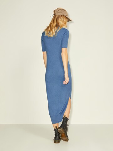 JJXX Úpletové šaty 'Naomi' – modrá