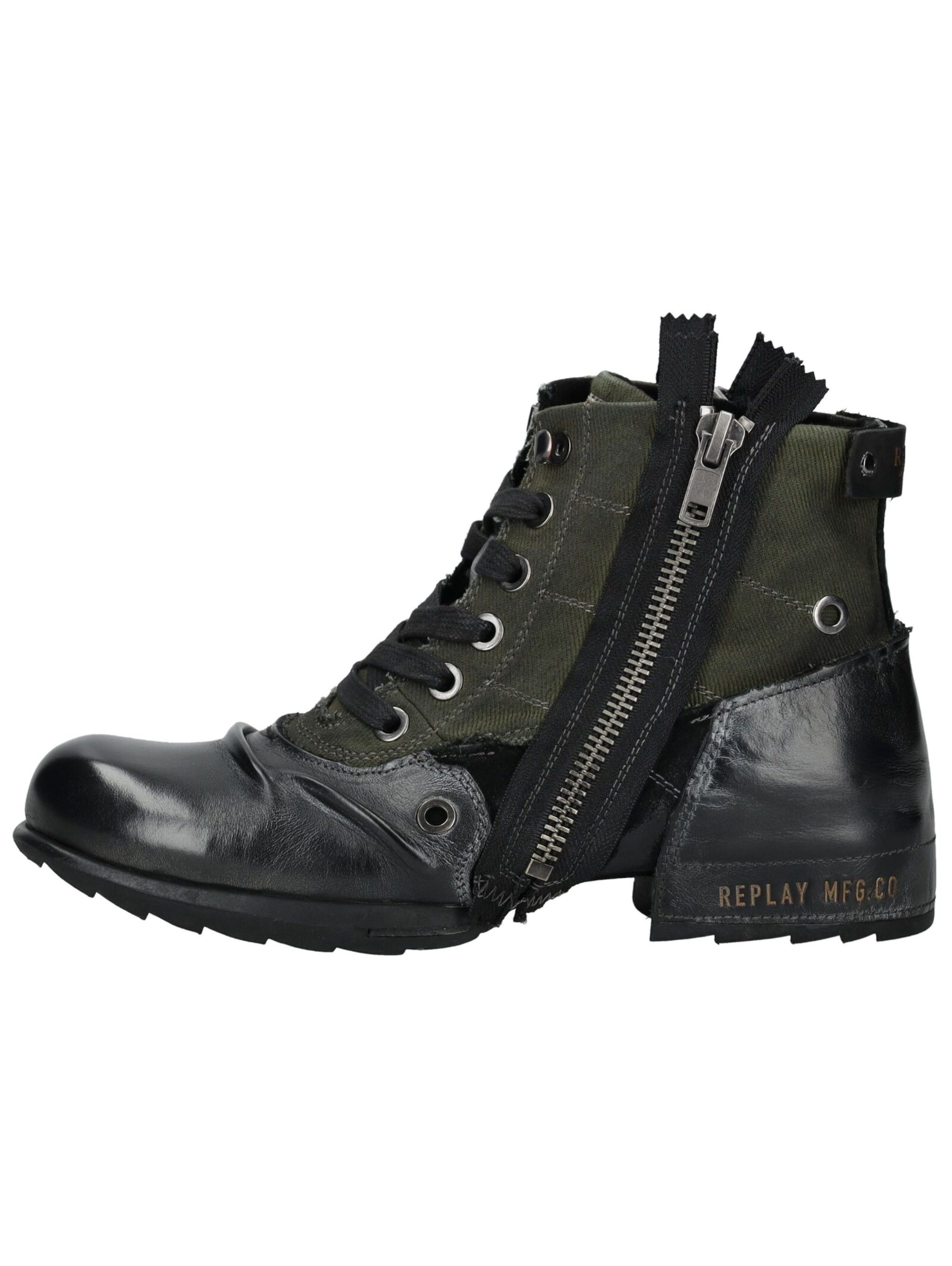 Sneaker alta di REPLAY in nero