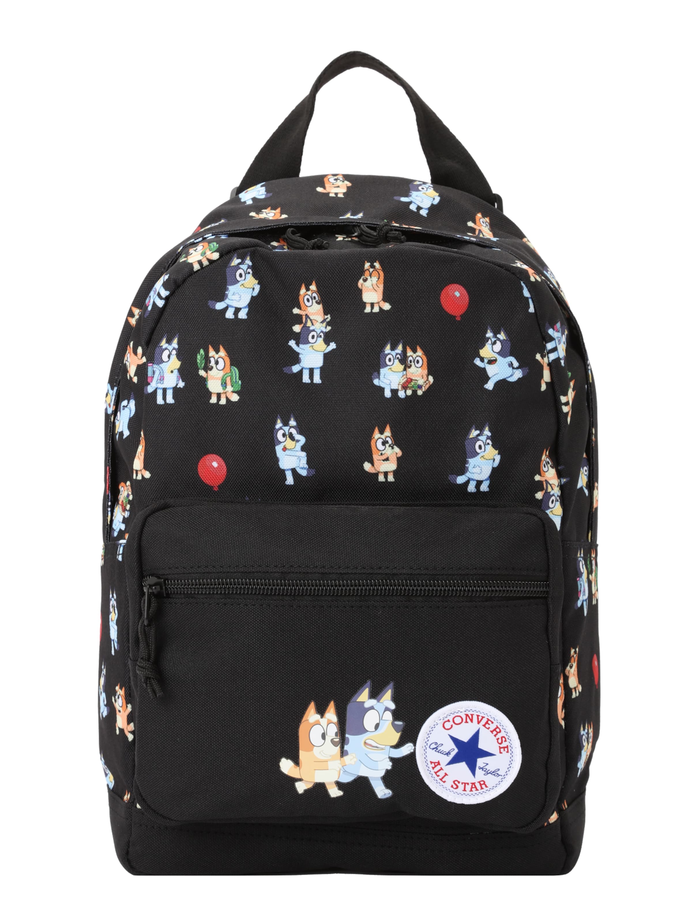 Rucsac 'BLUEY GO LO' de la CONVERSE pe negru: față
