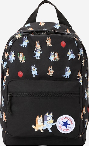 juoda CONVERSE Kuprinė 'BLUEY GO LO': priekis