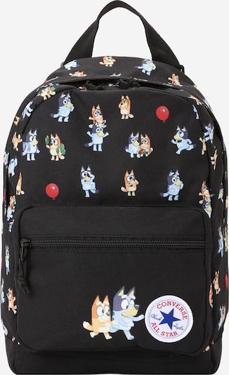 CONVERSE Ruksak 'BLUEY GO LO' u safirno plava / svijetloplava / narančasta / crna, Pregled proizvoda