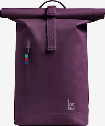 Got Bag Backpack 'Rolltop 2.0 ' in Purple: front