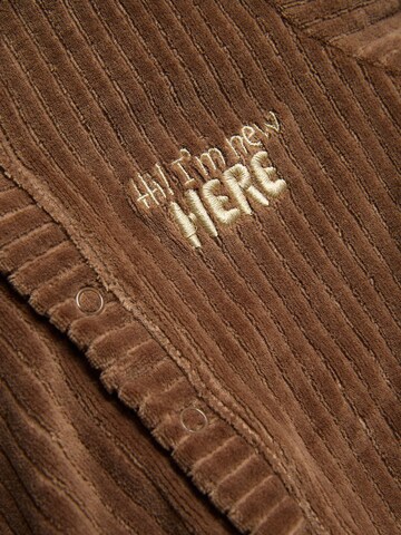 4PRESIDENT Zip-Up Hoodie 'Ziep' in Brown