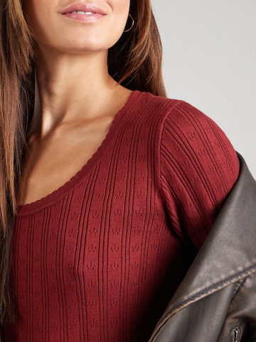 VERO MODA Свитер 'VMWILLOW ' в Красный