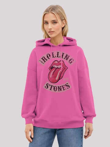 F4NT4STIC Sweatshirt 'The Rolling Stones Tour '78' in Roze: voorkant