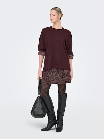 ONLY - Jersey 'ONLLOYAL AMALIO' en marrón