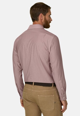 Coupe regular Chemise Boggi Milano en rose