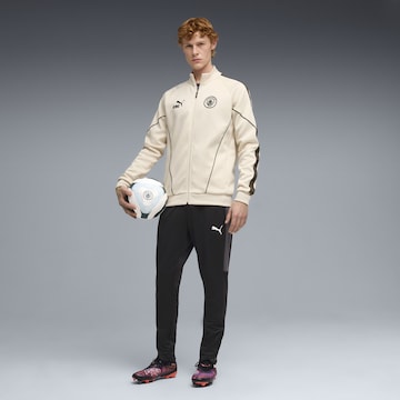 PUMA Sportjacke 'Manchester City KING Anthem' in Beige
