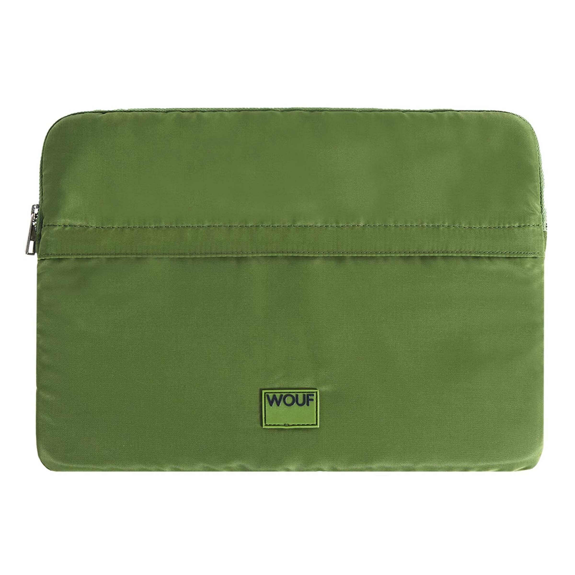 Wouf Laptoptas in Groen: voorkant