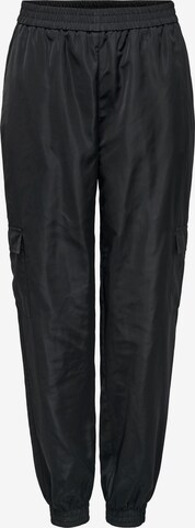 Pantalon cargo 'Faduma' ONLY en noir : devant