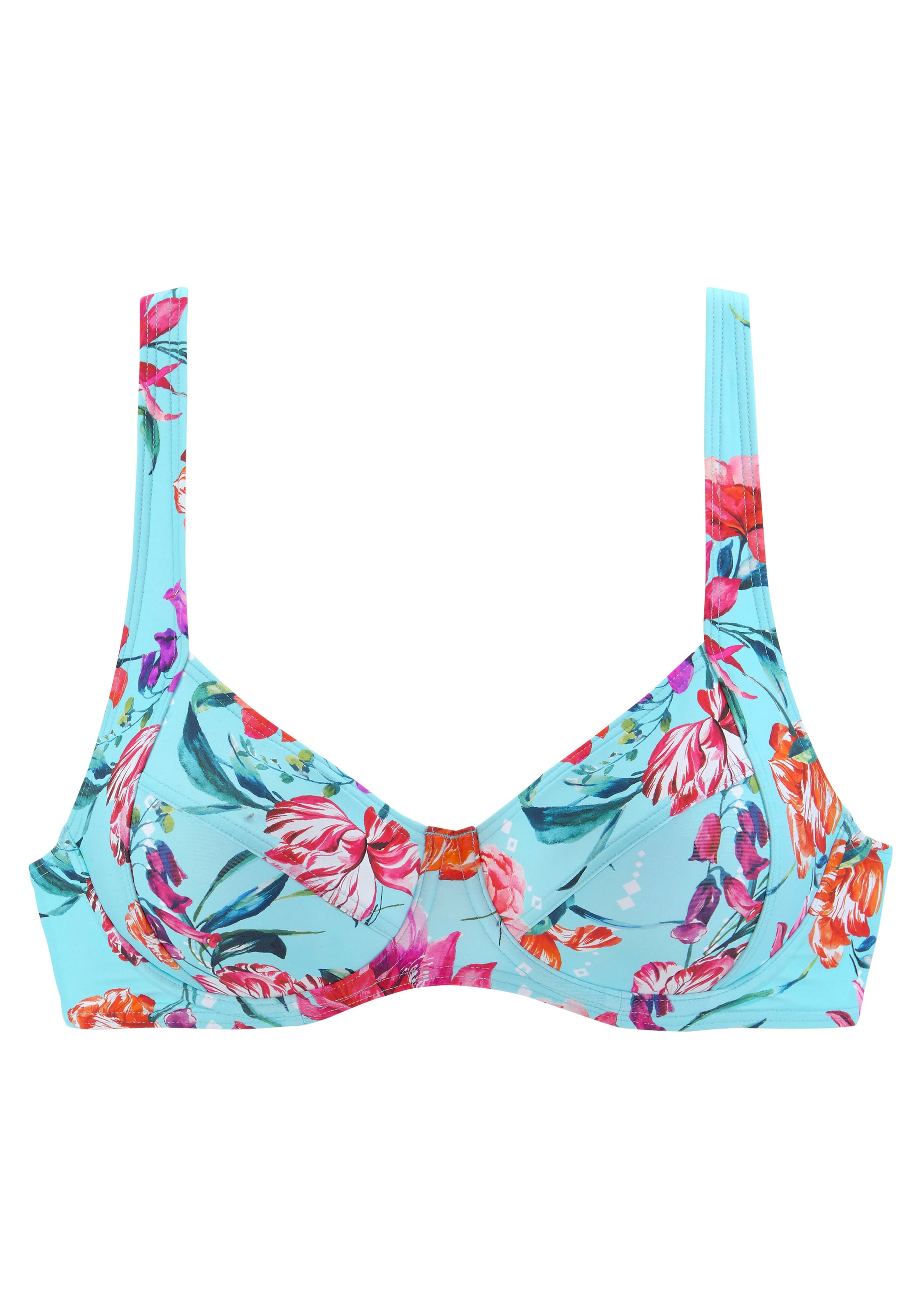 SUNSEEKER Bikini top in Blue: front