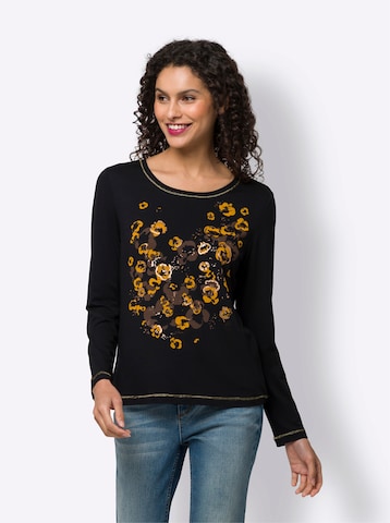 heine Μπλουζάκι σε μαύρο: μπροστά