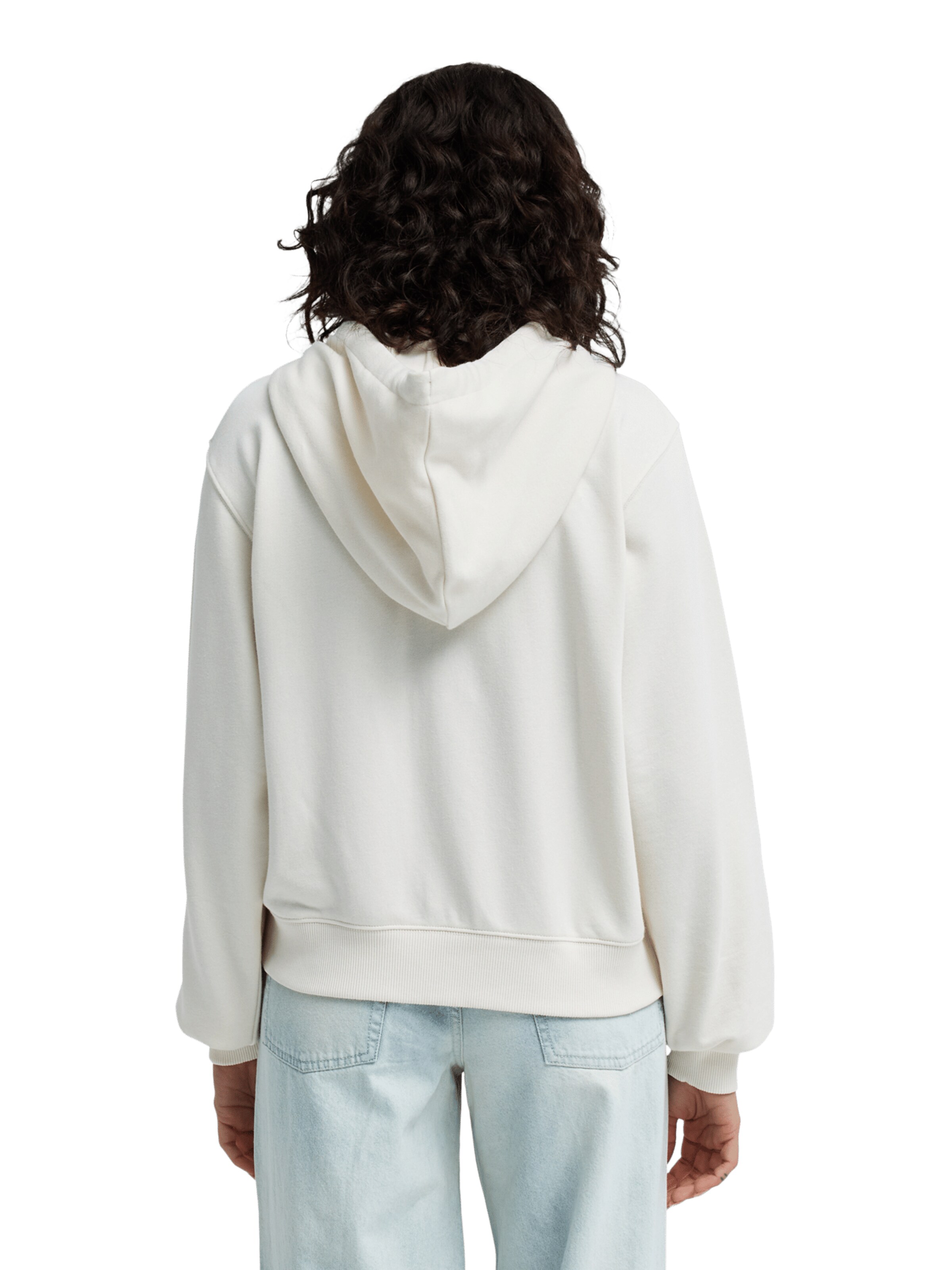 BILLABONG Zip-Up Hoodie in White