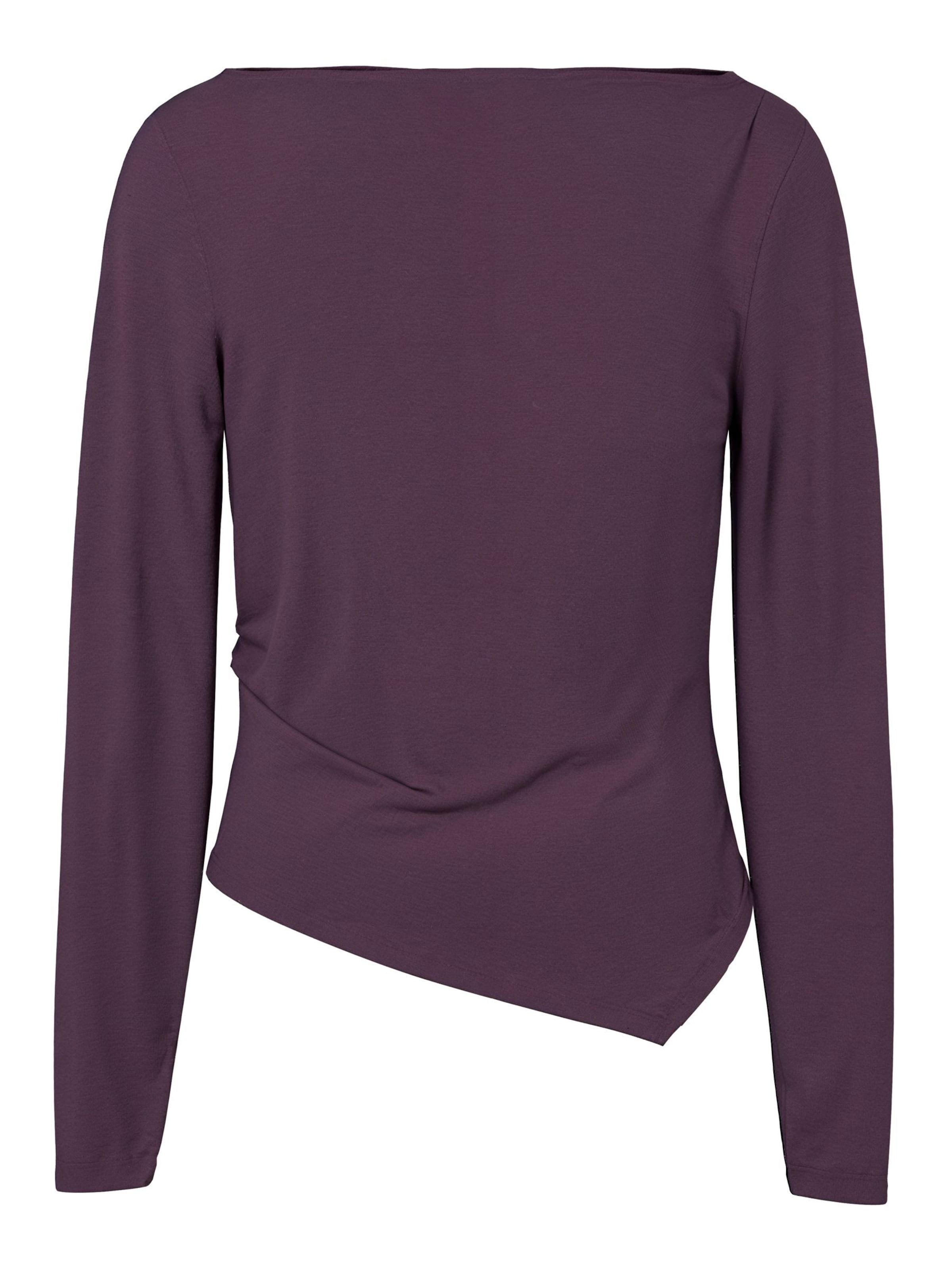PIECES Shirt in Lila: Vorderseite