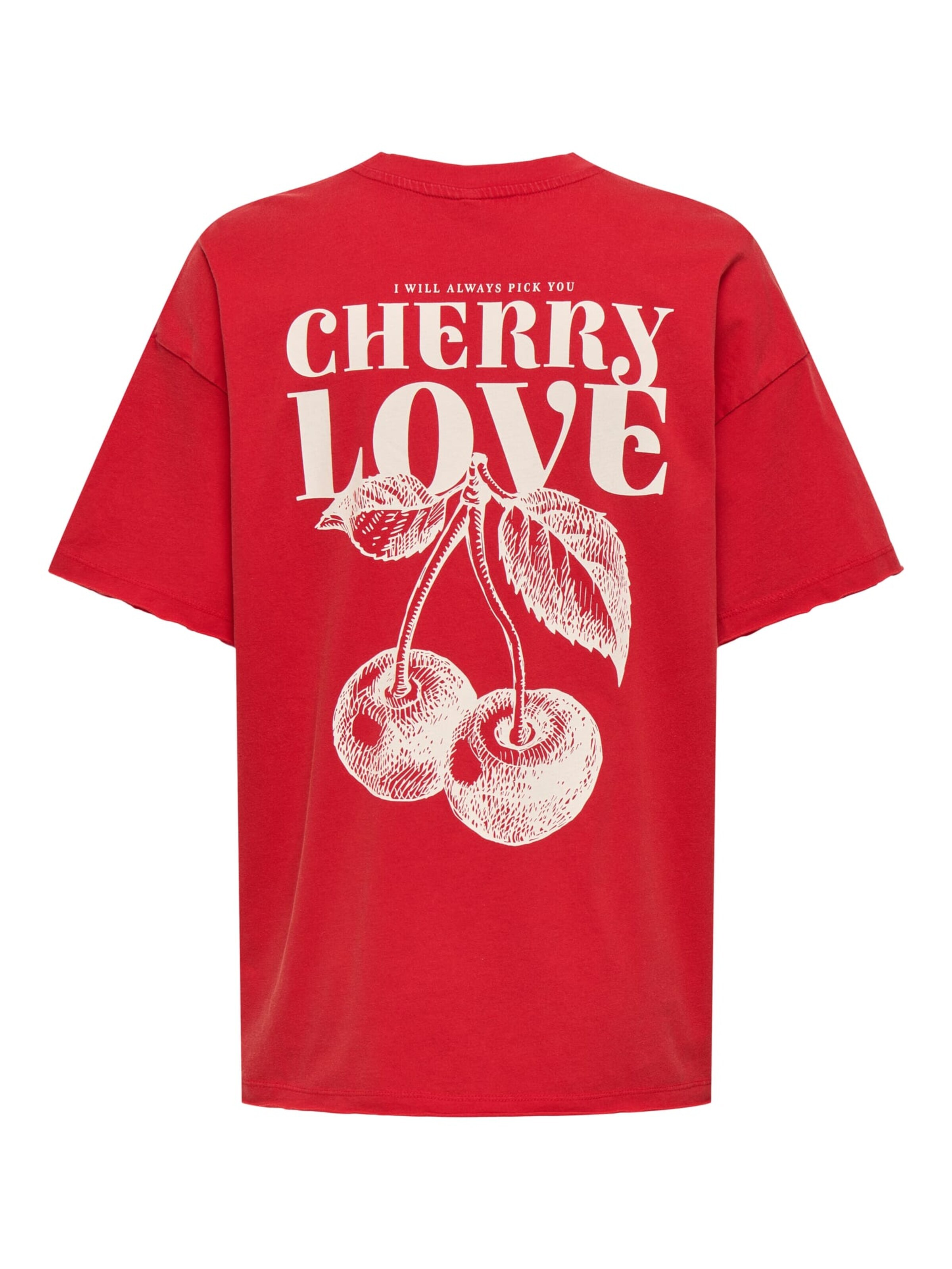 ONLY Tricot 'Kinna' in Rood