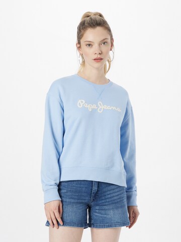 Pepe Jeans Sweatshirt 'NANETTES' in Blau: predná strana