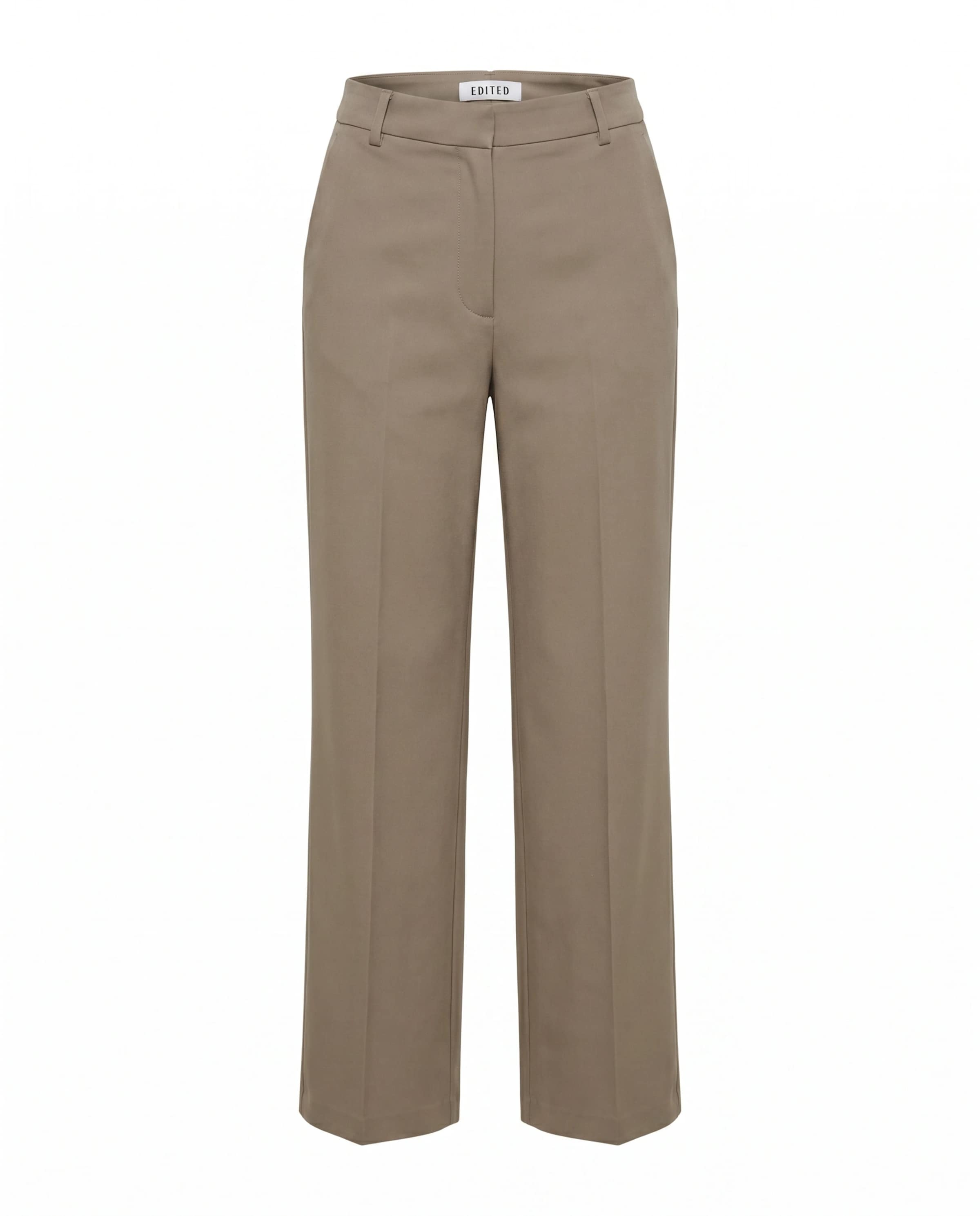 regular Pantaloni con piega frontale 'Teyana' di EDITED in beige: frontale