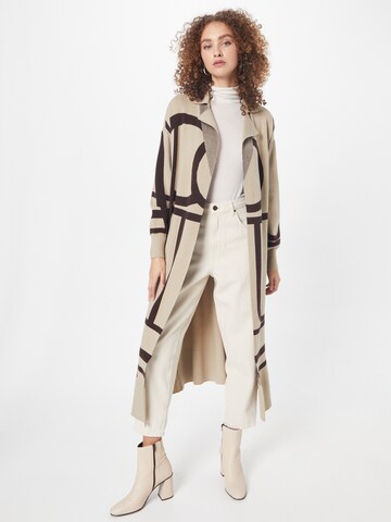 River Island Strickjacke in Beige
