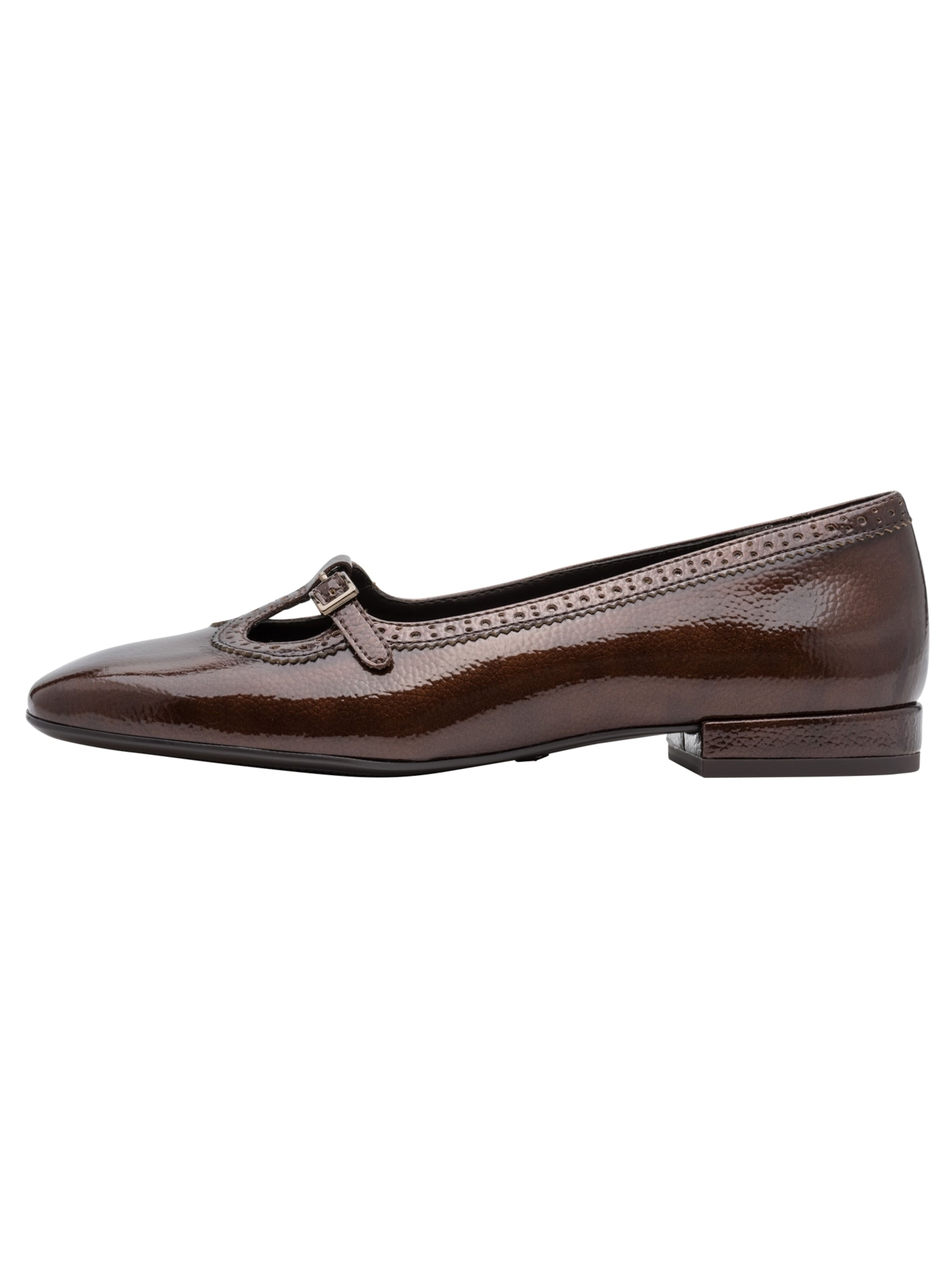 Tamaris Strap ballerina in Brown