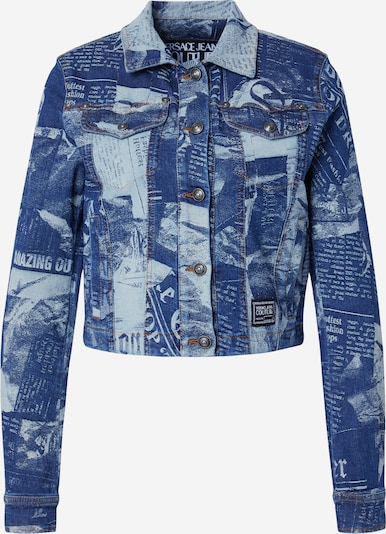 Versace Jeans Couture Tussenjas in de kleur Indigo / Blauw denim, Productweergave