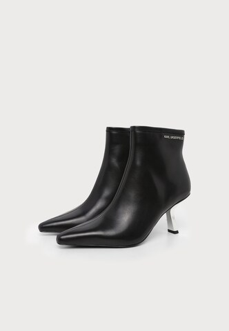 Karl Lagerfeld Bokabakancsok - fekete