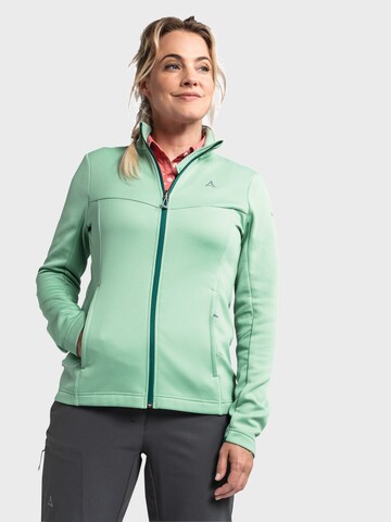 Schöffel - Chaqueta polar funcional 'Bleckwand' en verde: frente