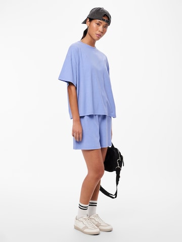 PIECES T-Shirt 'KYLIE' in Blau