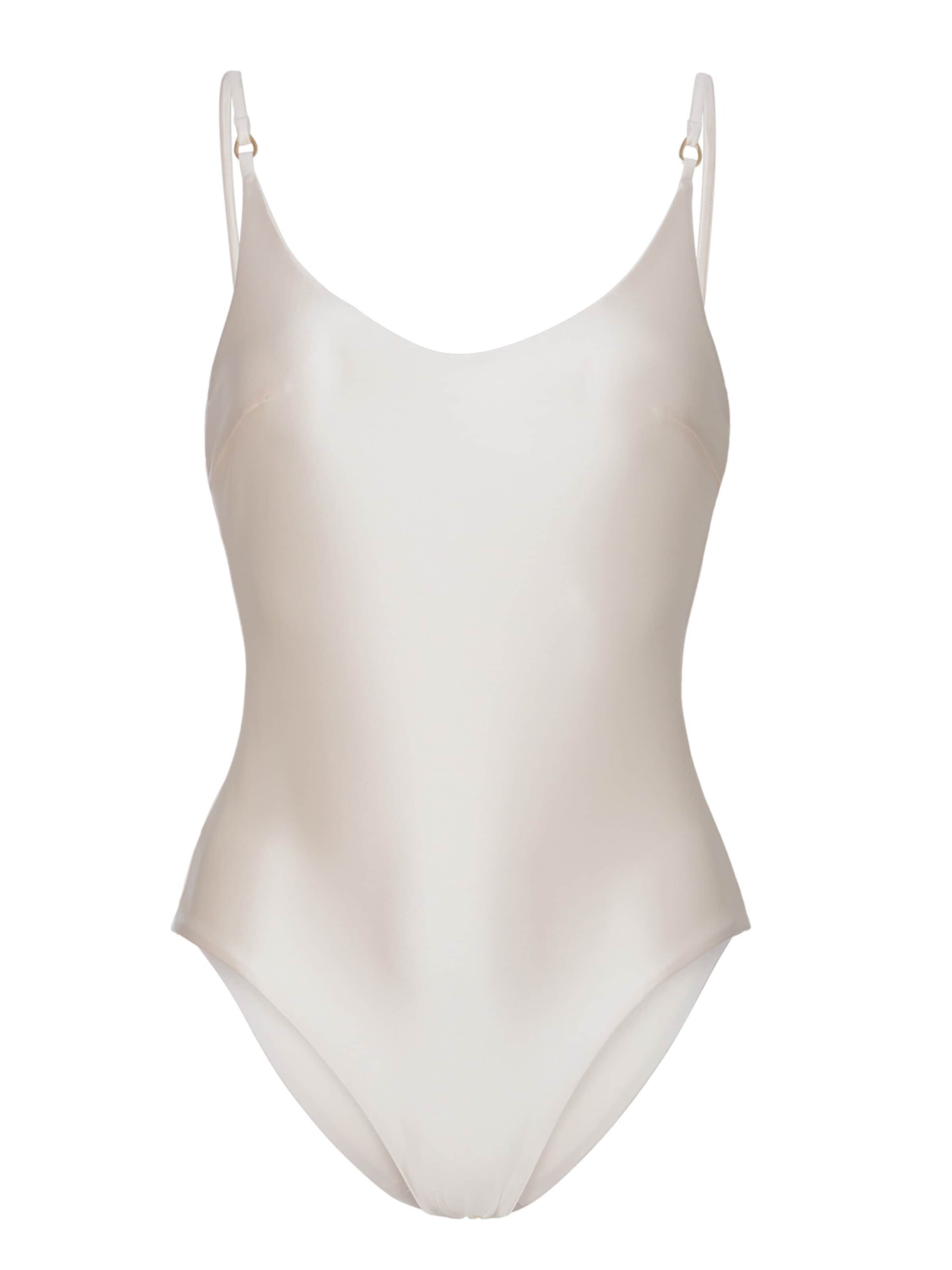Costume intero 'Tiffany' di Anse Victorin in beige: frontale
