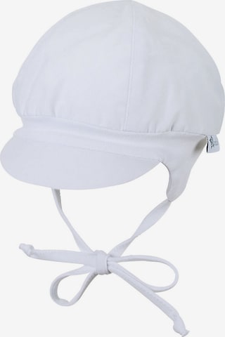 STERNTALER Beanie in White: front