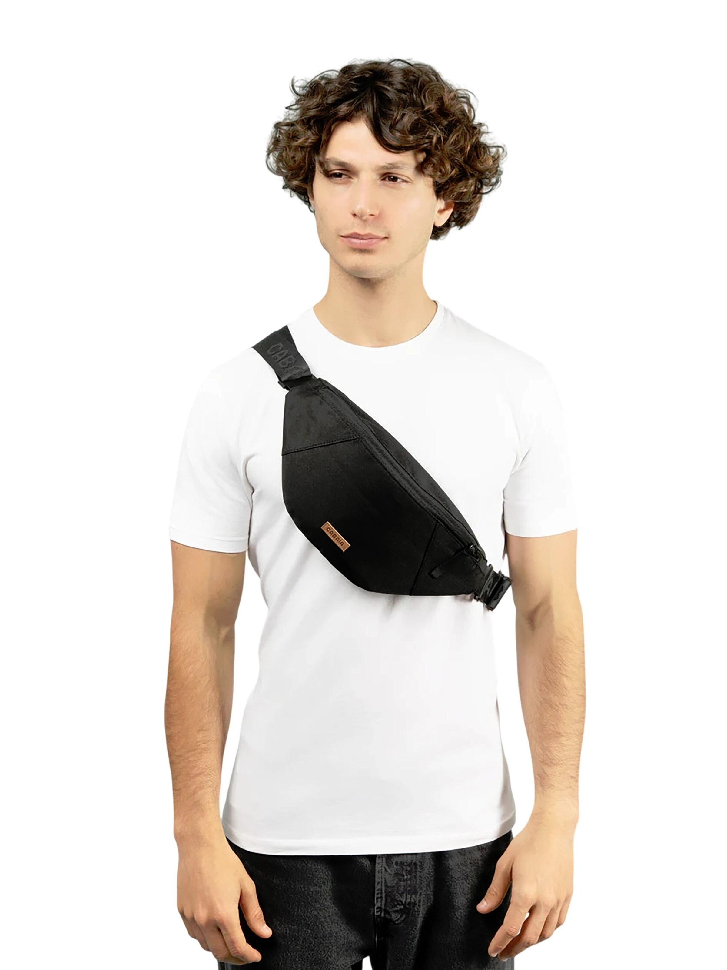 Cabaia Fanny Pack '2IN1 Medium Berlin' in Black