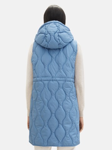 Gilet TOM TAILOR en bleu