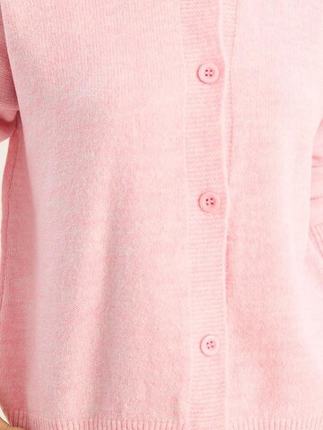 Bianco Lucci - Casaco de malha em rosa