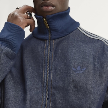 ADIDAS ORIGINALS - Casaco meia-estação 'Firebird Adicolor' em azul