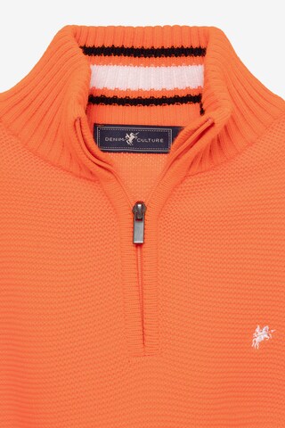 DENIM CULTURE Pullover ' DINA ' i orange