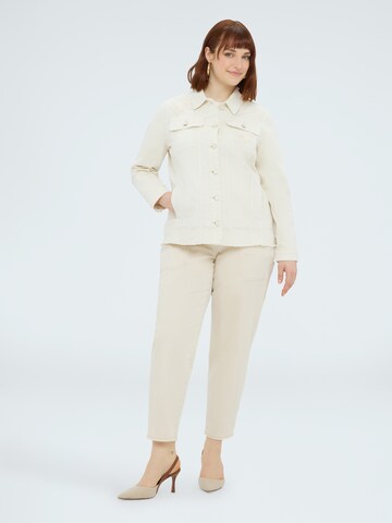Veste mi-saison Fiorella Rubino en beige