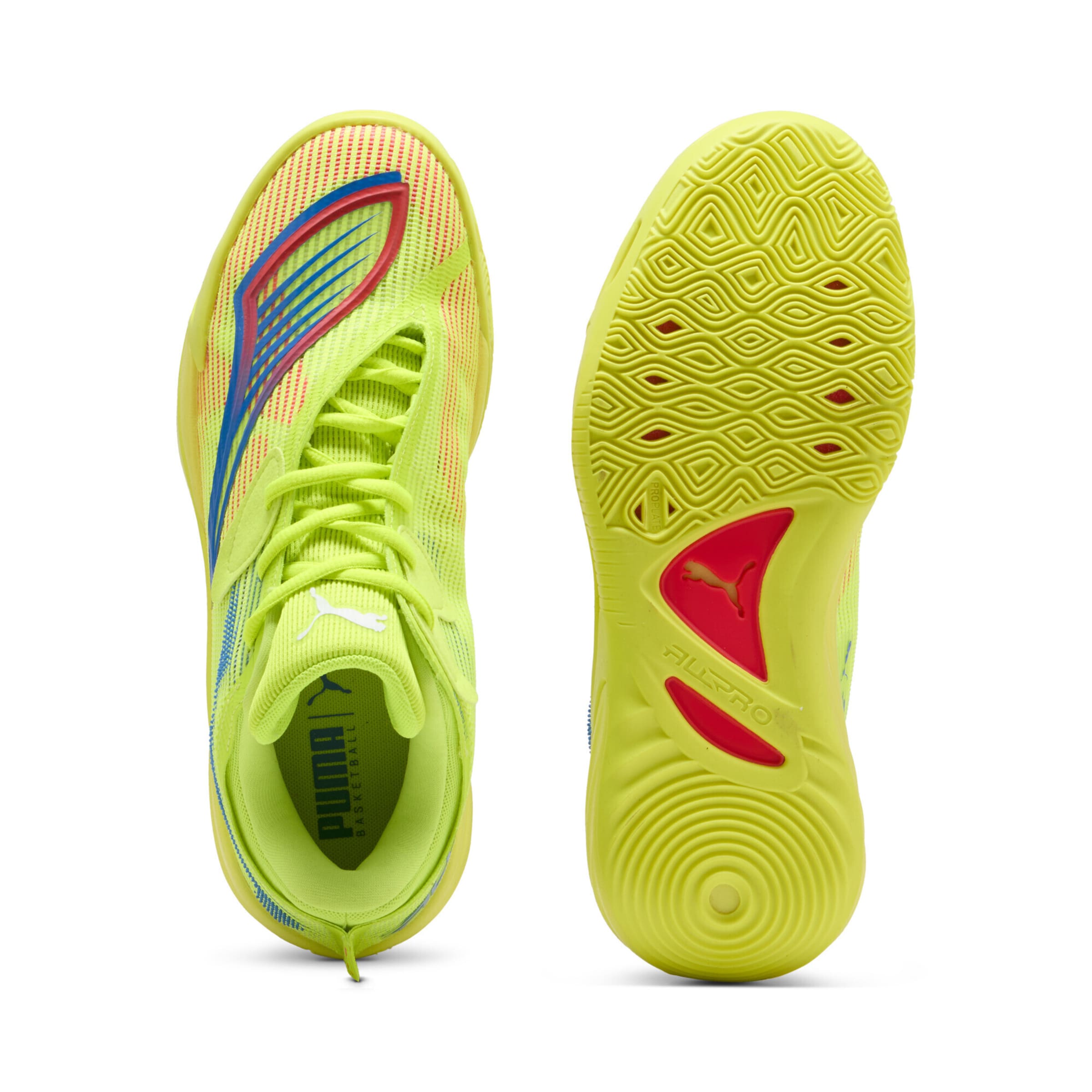 PUMA Sportschoen 'All-Pro Nitro 2' in Geel