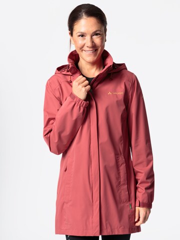 VAUDE Sportjas 'W Escape PR' in Rood: voorkant