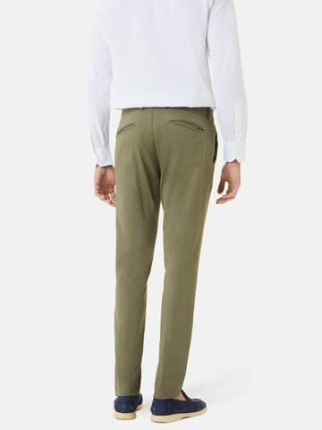 Boggi Milano Regular Chino Pants in Green