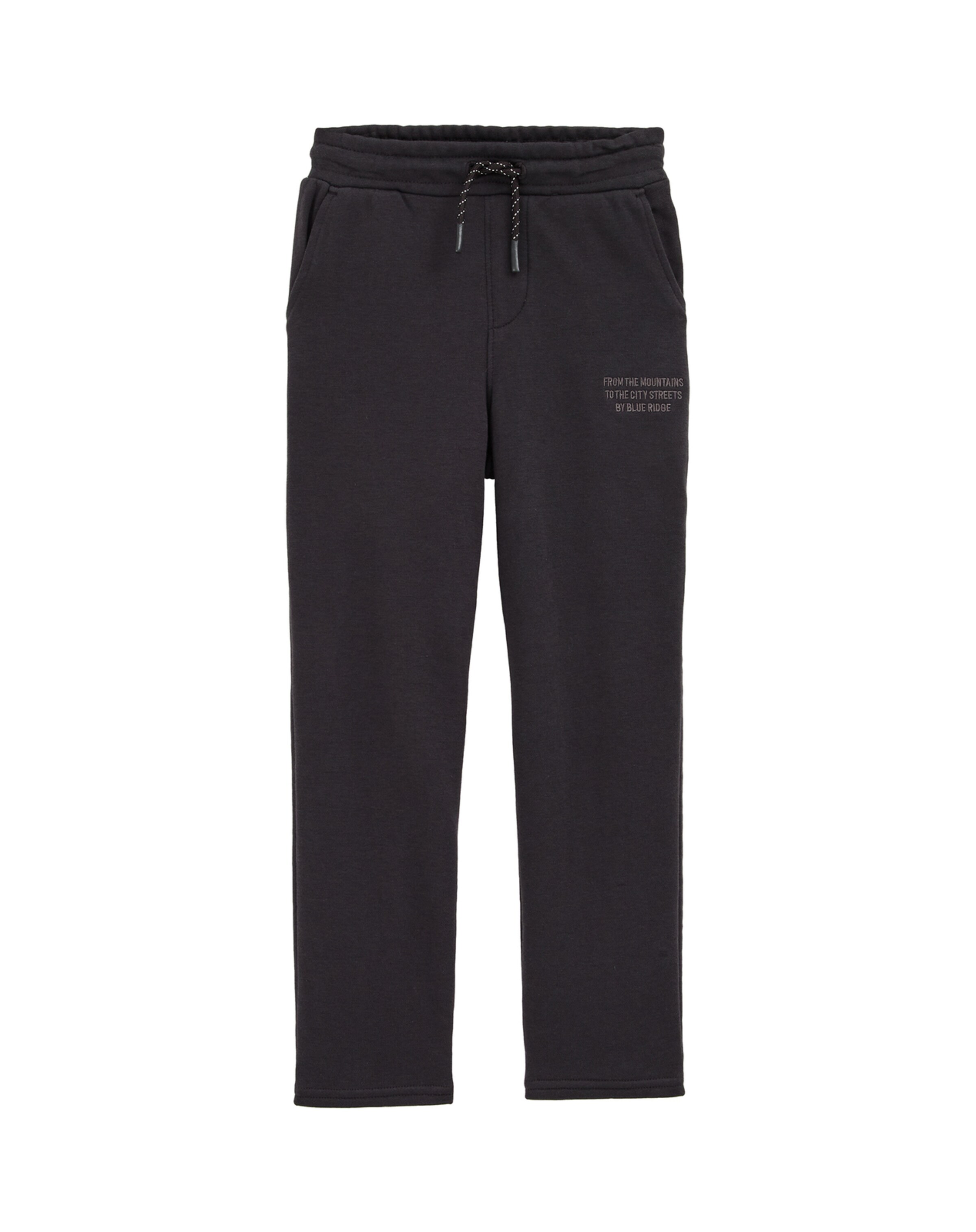 WE Fashion Regular Trousers in Grey: front