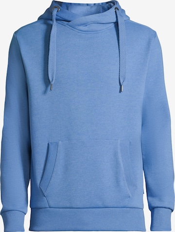 salzhaut Sweatshirt 'Heff' in Blau: Vorderseite