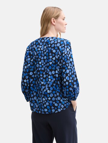 Chemisier TOM TAILOR en bleu