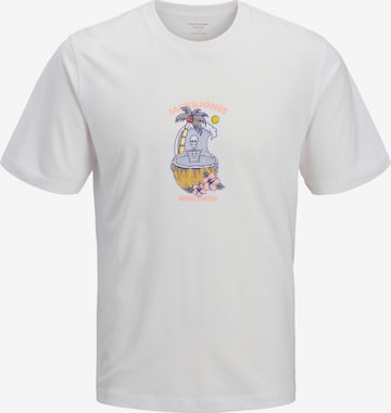 Jack & Jones Plus Shirt in Wit: voorkant