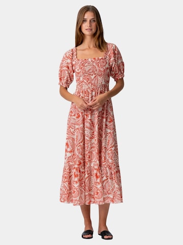 TEESHOPPEN Summer Dress 'Lia' in Red