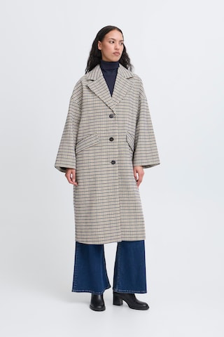 ICHI Between-Seasons Coat 'IHEMMALU JA3' in Beige