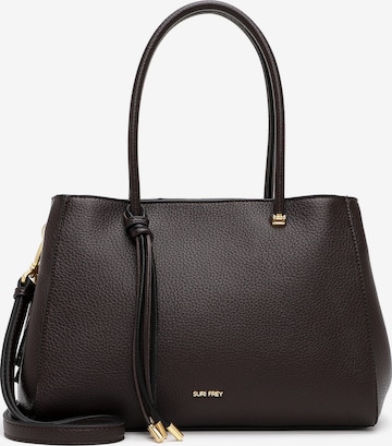 Suri Frey Shoulder Bag ' Judy ' in Brown: front