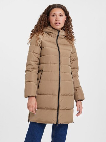 VERO MODA Winterjas in Beige: voorkant